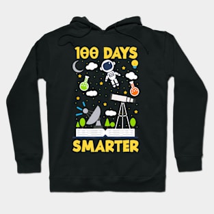 100 Days Smarter Science Teacher Elementary Student Hoodie